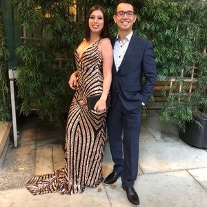 Abyss By Abby Sequin Valentina Gown Prom Size S